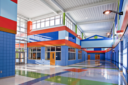 Gompers Elementary Middle School Inside of Building 